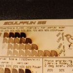 Sculpfun S6 30w wood engraving power scale test