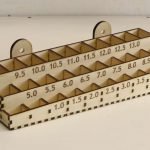 Laser Cut drill bit box