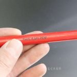 laserpecker engraving a pen