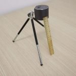 laserpecker L1 pro with the default tripod stand