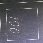 Ortur Aufero 1 Anodized aluminium test pattern