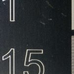 Ortur Aufero 1 Anodized aluminium test pattern