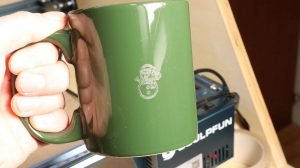 laser engrave ceramic tea cup