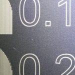 xtool D1 anodized aluminium engraving test pattern