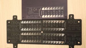 Comgrow Comgo Z1 10W anodized aluminium test patterncompared to AtomstackA10, x7 Pro, xTool D1 and Sculpfun S9