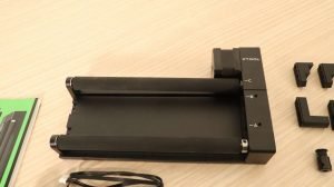 xTool D1 Ra2 Pro rotary rubber roller configuration