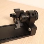 the xTool RA2 Pro 4-in-1 chuck rotary attachment