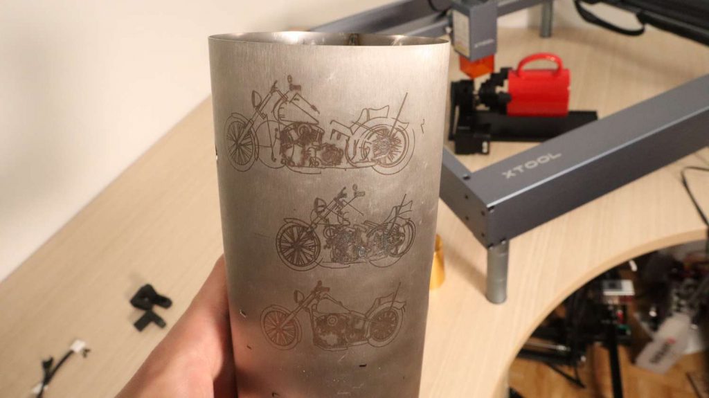 The New xTool RA2 Pro Rotary Chuck Will Make Your xTool D1 Laser