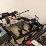 a big pile of popular laser engravers