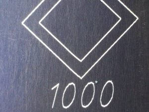Sculpfun S10 anodized aluminium test pattern
