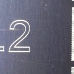 Sculpfun S10 anodized aluminium test pattern