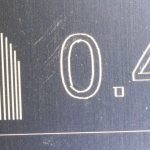 Twotrees Ts3 laser spot measurement on anodized aluminium
