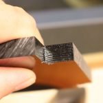 10mm thick acrylic cutting test result using xTool D1 Pro 20W
