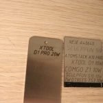 xTool D1 Pro 20W direct engraving on stainless steel compared to other laser engravers like xtool D1 10W, Sculpfun S10, Atomstack A10 Pro x7 Pro, Comgrow and Neje