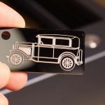 Engraving black acrylic with xTool D1 Pro 1064nm infrared laser module