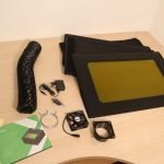 foldable and smoke-proof cover for D1/D1 Pro and other laser engravers