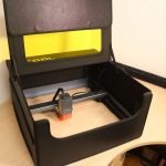 xtool D1 Pro smoke exhaust enclosure review and test