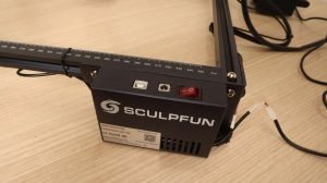 Sculpfun S30 Pro Max control panel