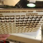 Gweike Cloud Pro 6mm Poplar plywood test results.