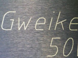 Gweike Cloud Pro anodized aluminum engraving test pattern