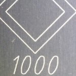 Gweike Cloud Pro anodized aluminum engraving test pattern