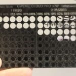 Gweike Cloud Pro 3mm black acrylic cutting test results