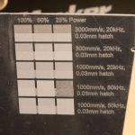 ComMarker B4 raw aluminum engraving