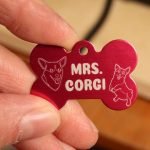 ComMarker B4 anodized aluminum engraving