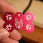 ComMarker B4 anodized aluminum engraving