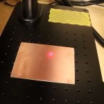 ComMarker B4 focusing three red dots