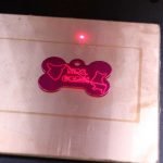 ComMarker B4 red laser live preview