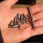 ComMarker B4 focusing three red dots rotary chuck pins