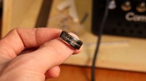 ComMarker B4 engraving on stainless steel ring