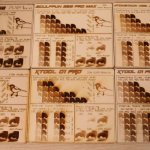 Plywood engraving test pattern engraved with the xTool D1 Pro 40W laser module compared to other laser engravers like Sculpfun and Atomstack