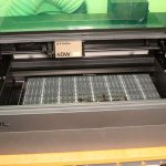 xtool-s1-riser-base-honeycomb-lowest-setting