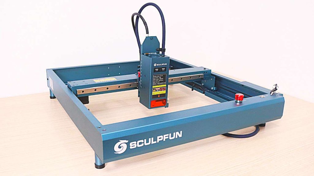 Sculpfun SF-A9 40W diode laser engraver review and test