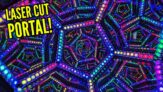 Bending Light And Your Brain! DIY Infinity Dodecahedron (Using a Laser Cutter)