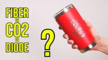 Tumblers: Diode, CO2 or Fiber Laser? Which Is The Best Laser Engraver for Tumblers?